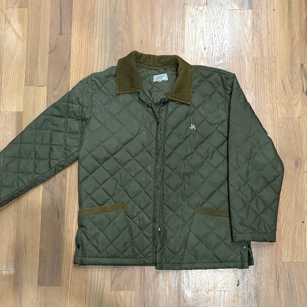 Quilted Green Jacket